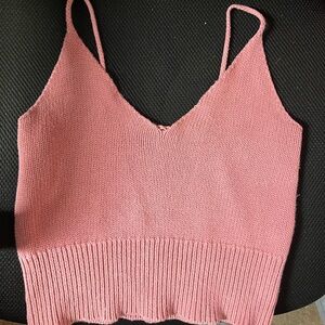 Brandy Melville Rust Knit Camisole